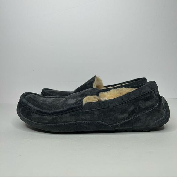 UGG Suede Slip-On Loafers with Moccasin Style grey gray 9 main image 4